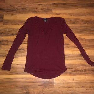 Maroon Shirt